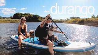 2 dogs, 1 paddle board & a trip to the hospital | nomad life in colorado