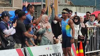 Triathlon PON Aceh, Jabar berjaya...!!!