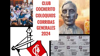 23 de agosto de 2024. 5º coloquio del Club Cocherito de Bilbao