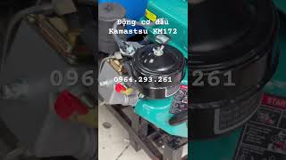 Động cơ nổ dùng dầu diesel hiệu KAMASTSU KM172 3.5HP, động cơ dầu 2.5KW | LH 0964293261