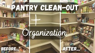 Pantry Clean-Out and Organization || Vlog