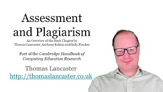 Assessment and Plagiarism - The Cambridge Handbook of Computing Education Research