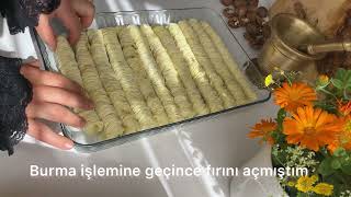 En en pratik bayram baklavası tarifi- 20 dakika da baklava tarifi- burma baklava tarifi