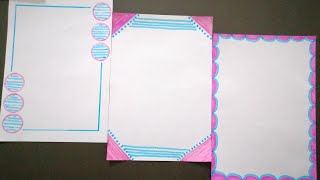 border designs for project] Easy and beautiful |#diy #project @Myuniverse