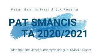 Motivasi guru-guru untuk siswa-siswi SMAN 1 Cisaat