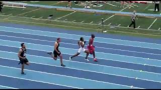 100m mens heat 1 University of Toronto 2019