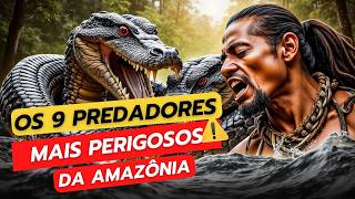 Os 9 Predadores Mais Perigosos da Amazônia