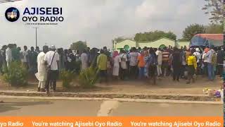 PROTEST AT EMMANUEL ALAYANDE UNIVERSITY OF EDUCATION BY  EKSU 2021/2022 GRADUATING SET