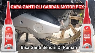 Cara Ganti Oli Gardan Motor PCX 150