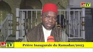 Prière Inaugurale du Ramadan/2023