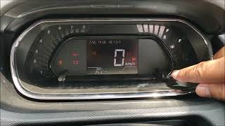 How to Reset Trip Meter in Tata Tiago