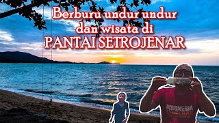 Berburu Kerang di Pantai Setrojenar KEBUMEN