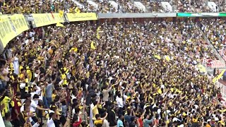 اهازيج و طرب رابطة  و جمهور الاتحاد في  #ملعب_الجوهرة 2022 👏🔥🔥