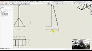 #Mentoria1 - SolidWorks Simulation - LINHA DE VIDA  Vídeo 2 #solidworks​ #linhadevida