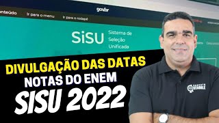 BOAS NOTÍCIAS!!!! POSSÍVEIS DATAS DO SISU 2022!!!! INEP VAI DIVULGAR NOTAS DO ENEM EM FEVEREIRO.