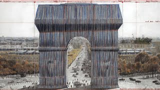 L'Arc de Triomphe, Wrapped. Christo and Jeanne-Claude. Ropes and Services from Gleistein.