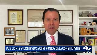 “Lo que Petro busca con la constituyente es reelegirse así lo quiera adornar”: David Luna