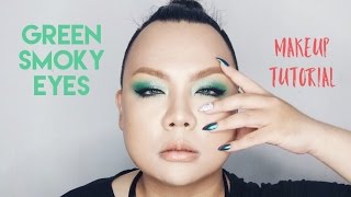 Green Smoky Eyes | Makeup Tutorial | Endi Feng