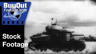 Tanks On Guard In Australia | WW2 Stock Footage