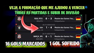 VENCI TODAS AS PARTIDAS E SUBI DE DIVISÃO FAZENDO 16 GOLS E LEVANDO APENAS 1 - VEJA A ESTRATÉGIA!🤫