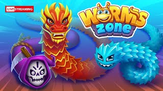 WormsZone.io🐍🐍 AbroisLive Epic Worms Zone i0🐍🐍 Best Gameply #abrogamer