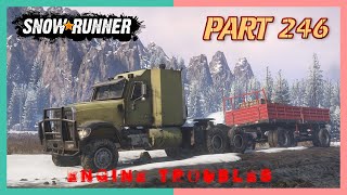 Engine Troubles Vehicle Spare Parts Deliver To The Repair Shop | SNOWRUNNER Gameplay | Skondegay