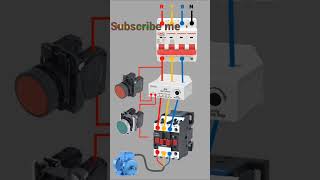 how to motor power wiring and control wiring