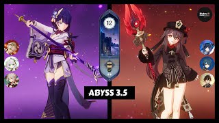 [Genshin Impact] Hutao & Raiden | Abyss 3.5 Floor 12