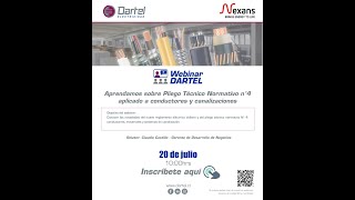 Pliego Técnico Normativo n 4 aplicado a conductores y canalizaciones   Nexans