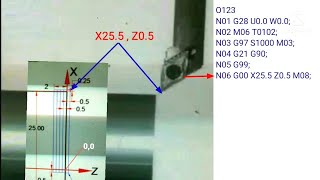 CNC PROGRAMMING II FACING II HOW TO WRITE CNC FACING  PROGRAM II CNC PROGRAM WITH SIMULATION.