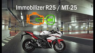 Immobilizer Yamaha R25 / MT-25 | Alarm Canggih Bro !