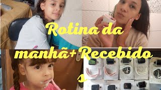 Vlog Rotina da Manhã/ Mãe de duas/Recebidos