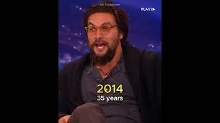 Jason Momoa Through the years | How They Changed ? #jasonmomoa #thenandnow #actress  #film #movie