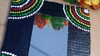 Mirror decoration painting #viral #youtubeshorts #diy