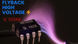 How to make The easiest flyback circuit with ic555