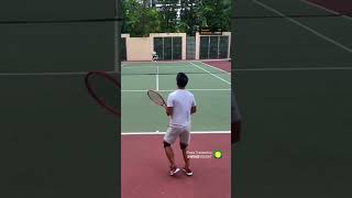 well crafted point #tennistime #tennisplayer #tennismatch #tennisshorts