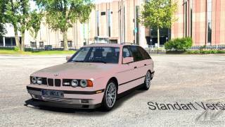 Assetto Corsa New Car Mod - 1992 BMW M5 E34 TOURING by Uncle M (All versions) + Download