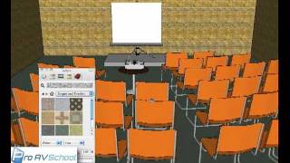 Audio Visual Rentals Layout Mock-Up Using Google Sketchup