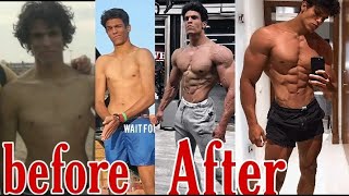 skinny to bodybuilder transformation