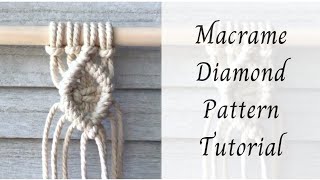 Macrame Diamond Pattern