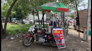 Sardarji Bullete Wale | Ludhiyana Bullete Ramja Kadi Chawal | Indian Street Food #streetfood