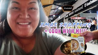 More Christmas shopping + Cooking MUSHROOM SAUCE *delicious* // Vlogmas #171