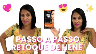 Retoque de Henê Rená | Passo a Passo do Pré Poo á Finalização #hene