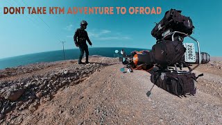 DONT TAKE KTM ADVENTURE TO OFROAD ......... UNTILL