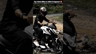 Top 3 Best 200CC Bikes In India 😮 #bike #shorts