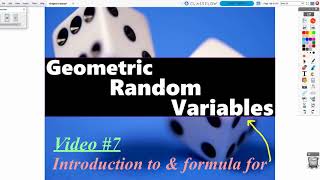 AP Statistics: Chapter 6, Video #7 - Geometric Distributions