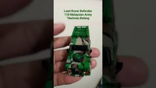 Land Rover Defender 110 Malaysian Army"Harimau Belang #minigt #diecast #landrover #malaysia