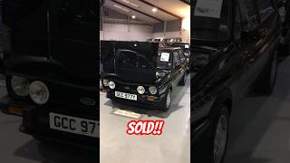 1982 Mk1 Ford Fiesta XR2 sells at the Classic Car Auctions. #classiccarauction #vehicleauction