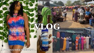 Days in my life☘️ | living alone diaries | life of a Nigerian girl | productive weekend 🛒