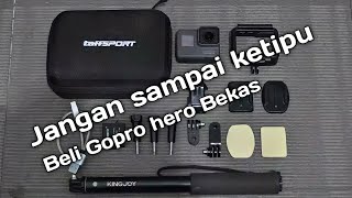 Beli Go pro hero 5 black kondisi bekas di shopee tahun 2022 untuk vlog mancing #review #gopro